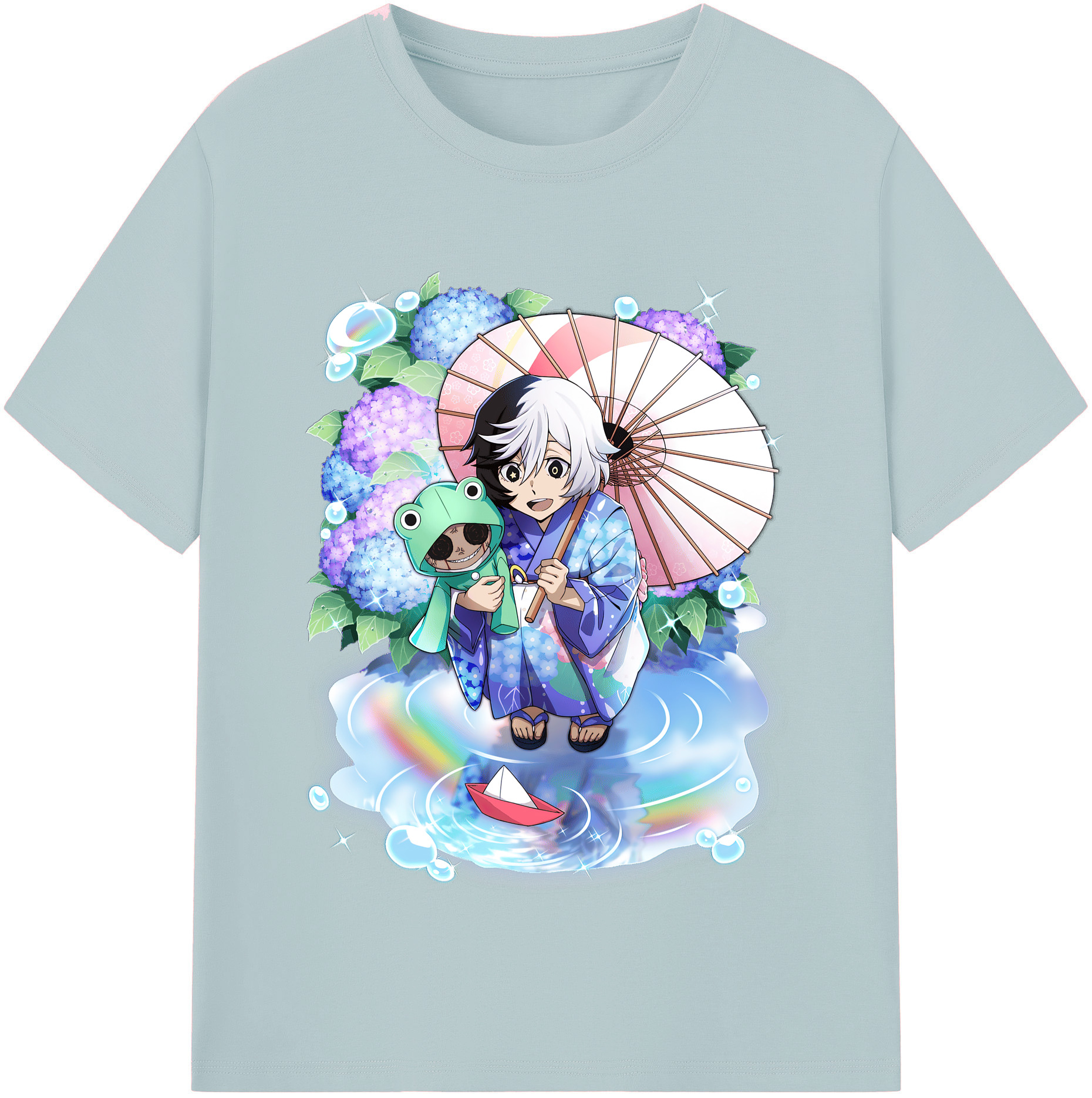（画像用） 文豪ストレイドッグス Bungo Stray Dogs 綿100％半袖Tシャツ（フロントプリント）